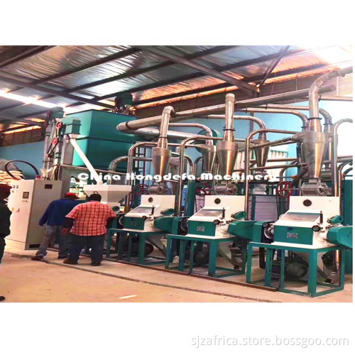 30t/24h Small Capacity Maize Milling Plant Price